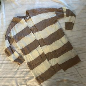 Striped Cardigan